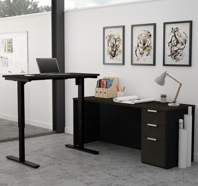 Bestar® Pro-Concept Plus Height Adjustable L-Desk (11089532)