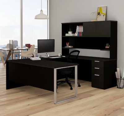 Bestar® Pro-Concept Plus U-Desk with Hutch (11088932)