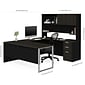 Bestar® Pro-Concept Plus U-Desk with Hutch (11088932)