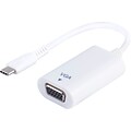 Staples USB-C to VGA Adapter, White (52347-US)