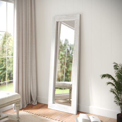 Flash Furniture Graham Full Length Mirror, White Wash (HMHD23M1YBNWW)