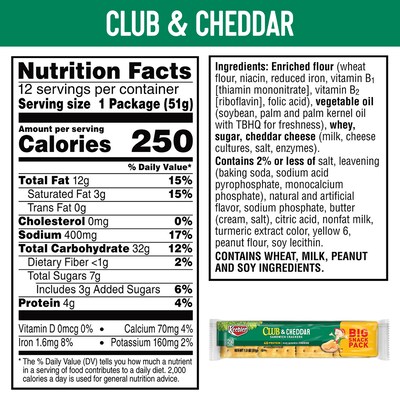 Keebler Cracker Variety Pack, 1.8 oz, 36/count (600-00773)