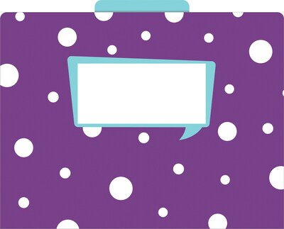 Barker Creek Happy File Folder, 1/3-Cut Tab, Letter Size, Assorted Colors, 12/Pack (2003)