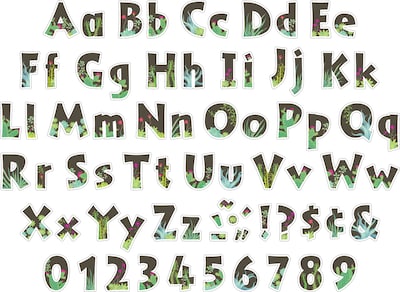 Barker Creek Prickles Letters and Numbers, 765/Set (4319)
