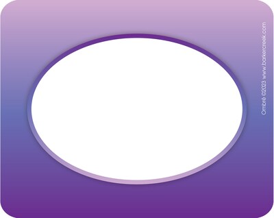 Barker Creek Name Tags/Self-Adhesive Labels, Ombré, 45/Pack (1557)