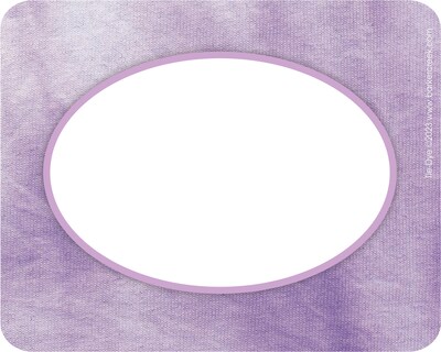 Barker Creek Self-adhesive Tie-Dye School Name Tags, 2.75" x 3.5", 45/Pack (1558)