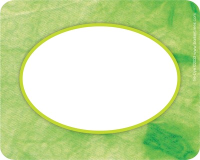 Barker Creek Self-adhesive Tie-Dye School Name Tags, 2.75" x 3.5", 45/Pack (1558)