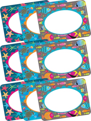 Barker Creek Self-adhesive Kai Ola School Name Tags, 2.75 x 3.5, 135/Set (4313)
