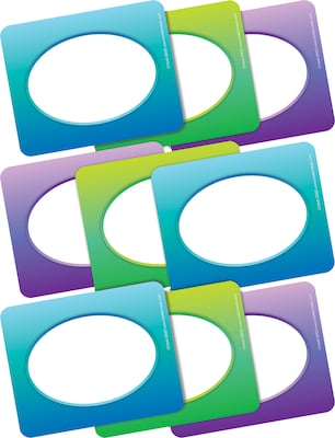 Barker Creek Name Tags/Self-Adhesive Labels, Ombré, 135/Set (4367)