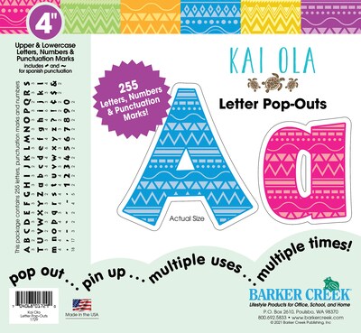 Barker Creek Bulletin Board Set, Kai Ola, 564/Set (4362)