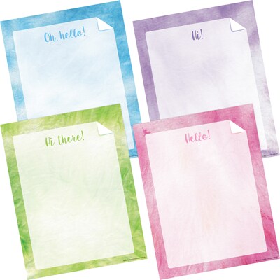 Barker Creek Bulletin Board Set, Tie-Dye and Ombré, 778/Set (4363)