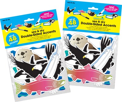 Barker Creek Bulletin Board Set, Sea & Sky, 96/Set (4388)