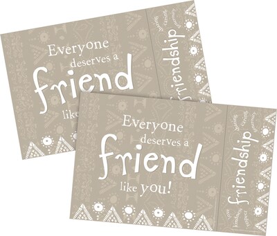 Barker Creek Friendship Awards & Bookmarks, 60/Set (4153)