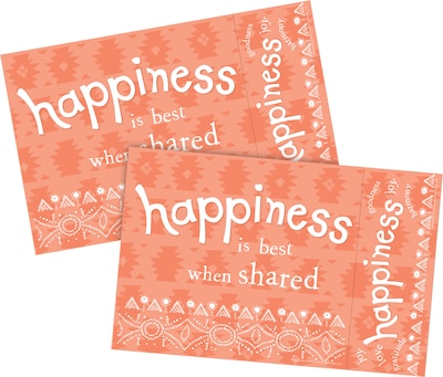 Barker Creek Happiness Awards & Bookmarks, 60/Set (4155)