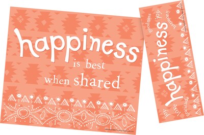 Barker Creek Happiness Awards & Bookmarks Set, 8.5 x 5.5”, Multicolored, 90/Set (4172)