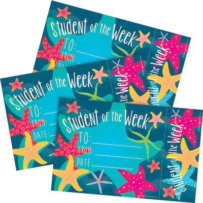 Barker Creek Kai Ola Student of the Week Awards & Bookmarks, 90/Set (4174)