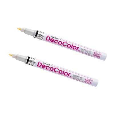 uni PAINT PX-21 Oil-Based Paint Marker, Fine Line, White (63713