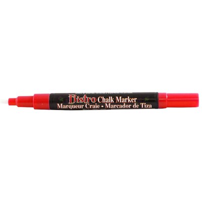 Marvy Uchida® Fine Point Erasable Chalk Markers, Red, 2/Pack (526482REa)