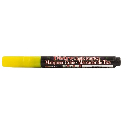 Marvy Uchida® Fine Point Erasable Chalk Markers, Yellow, 2/Pack (526482YEa)