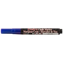 Marvy Uchida® Fine Point Erasable Chalk Markers, Blue, 2/Pack (526482BUa)