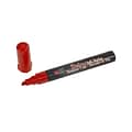 Marvy Uchida® Chisel Tip Erasable Chalk Markers, Red, 2/Pack (526483REa)