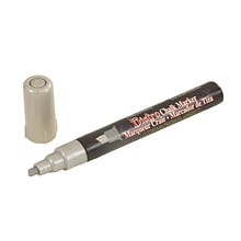 Marvy Uchida® Chisel Tip Erasable Chalk Markers, Silver Metallic, 2/Pack (526483SIMa)