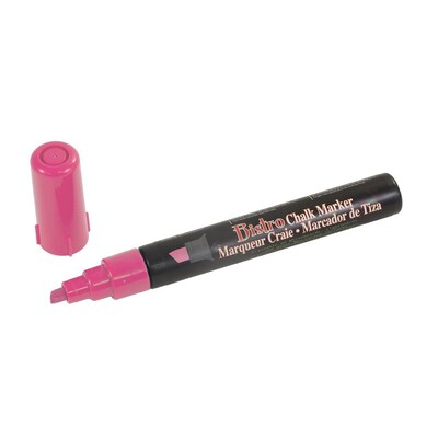 Marvy Uchida® Chisel Tip Erasable Chalk Markers, Hot Pink, 2/Pack (526483HPa)