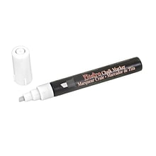 Marvy Uchida® Chisel Tip Erasable Chalk Markers, White, 2/Pack (526483WHa)