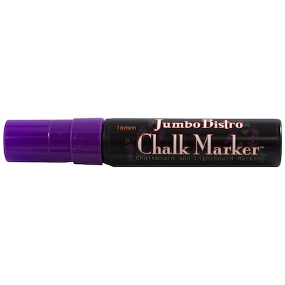 Marvy Uchida® Jumbo Point Erasable Chalk Markers, Purple, 2/Pack (526481PUa)