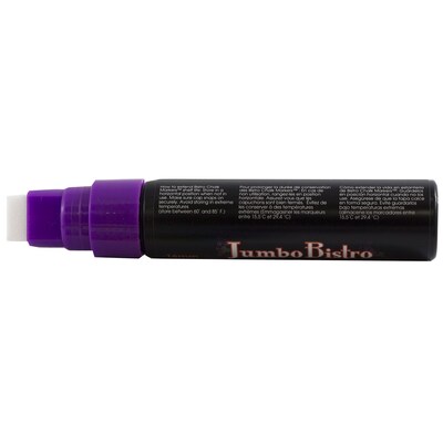 Marvy Uchida® Jumbo Point Erasable Chalk Markers, Purple, 2/Pack (526481PUa)