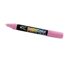 Marvy Uchida Acrylic Paint Markers, Chisel Tip, Bubblegum Pink, 2/Pack (526315BGa)