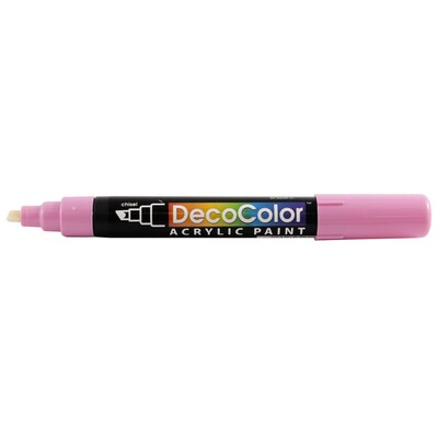 Marvy Uchida Acrylic Paint Markers, Chisel Tip, Bubblegum Pink, 2/Pack (526315BGa)