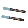 Marvy Uchida® Chisel Tip Erasable Chalk Markers, Baby Blue, 2/Pack (526483BBa)