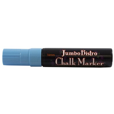 Marvy Uchida® Jumbo Point Erasable Chalk Markers, Baby Blue, 2/Pack (526481BBa)