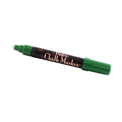 Marvy Uchida® Broad Point Erasable Chalk Markers, Green, 2/Pack (526480GRa)