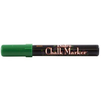 Marvy Uchida® Broad Point Erasable Chalk Markers, Green, 2/Pack (526480GRa)