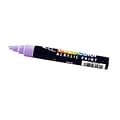 Marvy Uchida Acrylic Paint Markers, Chisel Tip, Wisteria Purple, 2/Pack (526315WISa)