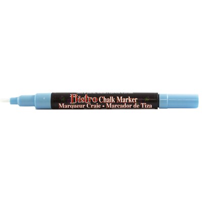 Marvy Uchida® Fine Point Erasable Chalk Markers, Baby Blue, 2/Pack (526482BBa)