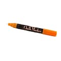 Marvy Uchida® Broad Point Erasable Chalk Markers, Orange, 2/Pack (526480ORa)