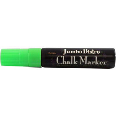 Marvy Uchida® Jumbo Point Erasable Chalk Markers, Lime Green, 2/Pack (526481LIa)