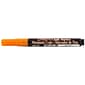 Marvy Uchida® Fine Point Erasable Chalk Markers, Orange, 2/Pack (526482ORa)