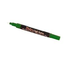 Marvy Uchida® Fine Point Erasable Chalk Markers, Green, 2/Pack (526482GRa)