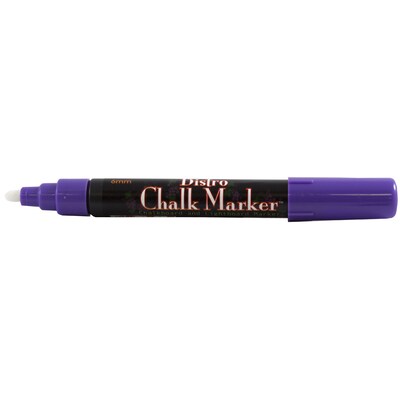 Marvy Uchida® Broad Point Erasable Chalk Markers, Violet Purple, 2/Pack (526480VIa)