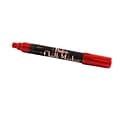 Marvy Uchida® Broad Point Erasable Chalk Markers, Red, 2/Pack (526480REa)