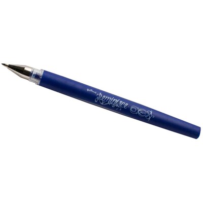 Marvy Uchida Gel Pens, 0.7 mm, Blue, 2/Pack (6534964a)