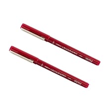 Marvy Uchida Calligraphy Pen Set, Ultra Fine, Red Markers, 2/Pack (6504956a)