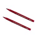 Marvy Uchida Calligraphy Pen Set, Ultra Fine, Red Markers, 2/Pack (6504956a)