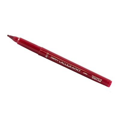 Marvy Uchida Calligraphy Pen Set, Ultra Fine, Red Markers, 2/Pack (6504956a)