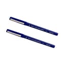 Marvy Uchida Calligraphy Pen Set, Ultra Fine, Blue Markers, 2/Pack (6504954a)