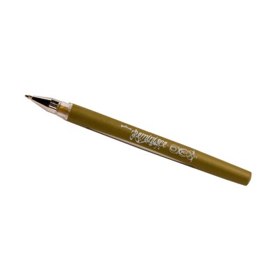 Marvy Uchida Gel Pens, 0.7 mm, Gold, 2/Pack (6544969a)